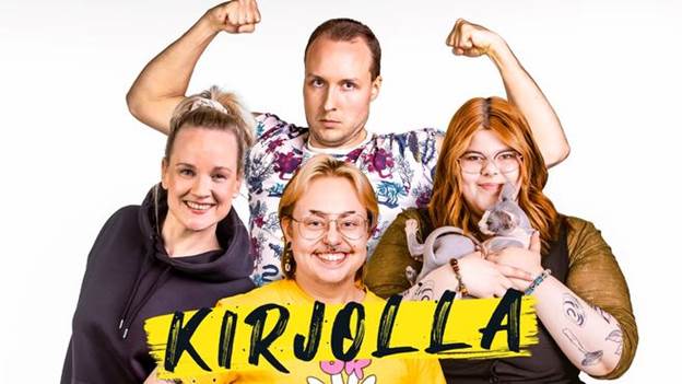 Topi Borg nousi kansan tietoisuuteen Ylen Kirjolla-sarjan kautta.